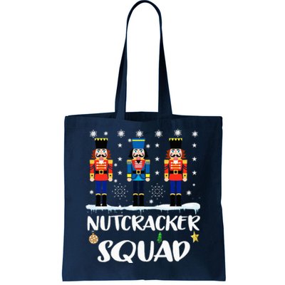 Nutcracker Squad Ballet Dance Matching Family Christmas Tote Bag