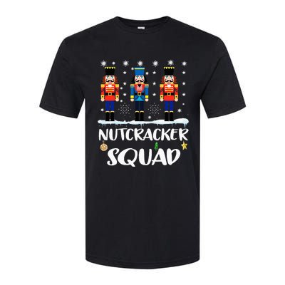 Nutcracker Squad Ballet Dance Matching Family Christmas Softstyle CVC T-Shirt