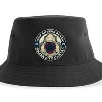 New Smyrna Beach Shark Bite Capital Of The World Graphic Sustainable Bucket Hat