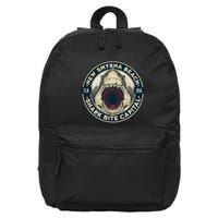 New Smyrna Beach Shark Bite Capital Of The World Graphic 16 in Basic Backpack