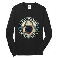 New Smyrna Beach Shark Bite Capital Of The World Graphic Tall Long Sleeve T-Shirt