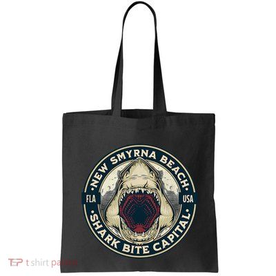 New Smyrna Beach Shark Bite Capital Of The World Graphic Bag