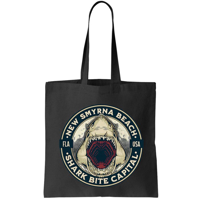 New Smyrna Beach Shark Bite Capital Of The World Graphic Bag