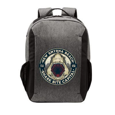 New Smyrna Beach Shark Bite Capital Of The World Graphic Vector Backpack