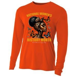 National S Black History Month 2024 Junenth 1865 Gift Cooling Performance Long Sleeve Crew