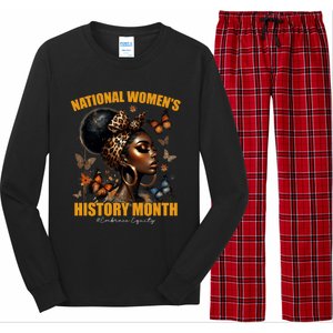 National S Black History Month 2024 Junenth 1865 Gift Long Sleeve Pajama Set