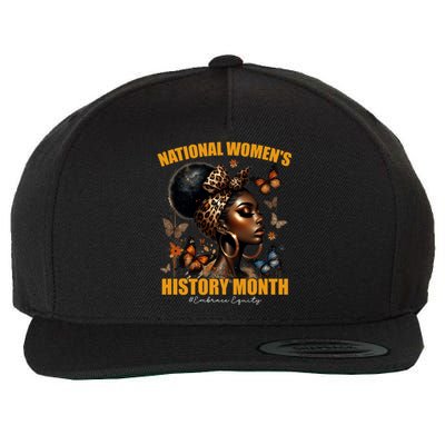 National S Black History Month 2024 Junenth 1865 Gift Wool Snapback Cap