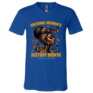 National S Black History Month 2024 Junenth 1865 Gift V-Neck T-Shirt