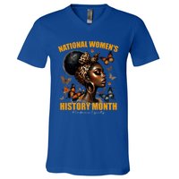 National S Black History Month 2024 Junenth 1865 Gift V-Neck T-Shirt