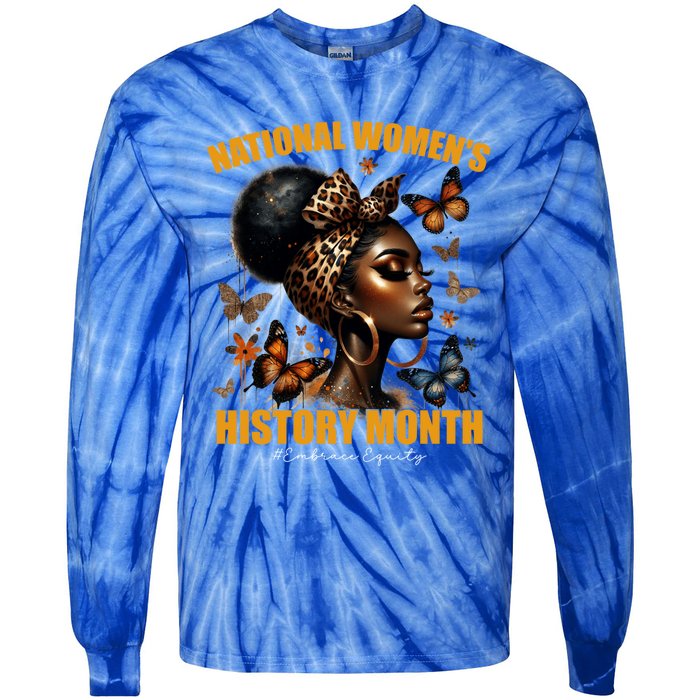 National S Black History Month 2024 Junenth 1865 Gift Tie-Dye Long Sleeve Shirt