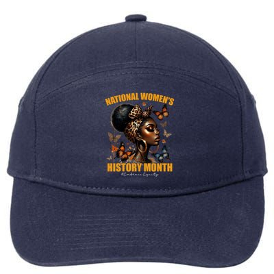 National S Black History Month 2024 Junenth 1865 Gift 7-Panel Snapback Hat