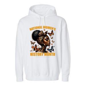 National S Black History Month 2024 Junenth 1865 Gift Garment-Dyed Fleece Hoodie