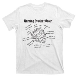 Nursing Student Brain For Work Rn Nurse Life T-Shirt