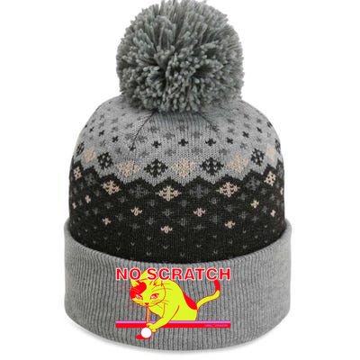 No Scratch Billiards Cat Pool Table Meaningful Gift The Baniff Cuffed Pom Beanie