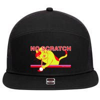 No Scratch Billiards Cat Pool Table Meaningful Gift 7 Panel Mesh Trucker Snapback Hat
