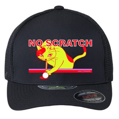 No Scratch Billiards Cat Pool Table Meaningful Gift Flexfit Unipanel Trucker Cap