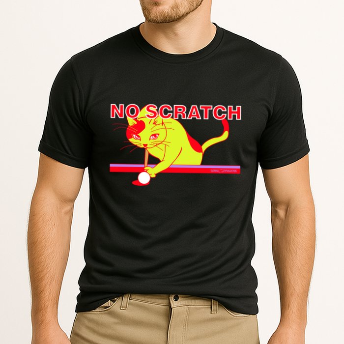 No Scratch Billiards Cat Pool Table Meaningful Gift Performance Shirt