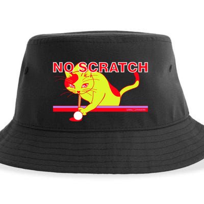 No Scratch Billiards Cat Pool Table Meaningful Gift Sustainable Bucket Hat