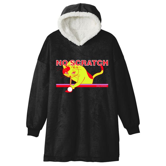 No Scratch Billiards Cat Pool Table Meaningful Gift Hooded Wearable Blanket