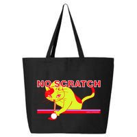 No Scratch Billiards Cat Pool Table Meaningful Gift 25L Jumbo Tote