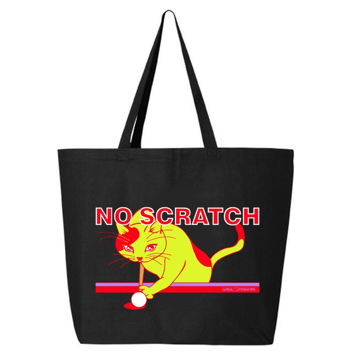 No Scratch Billiards Cat Pool Table Meaningful Gift 25L Jumbo Tote