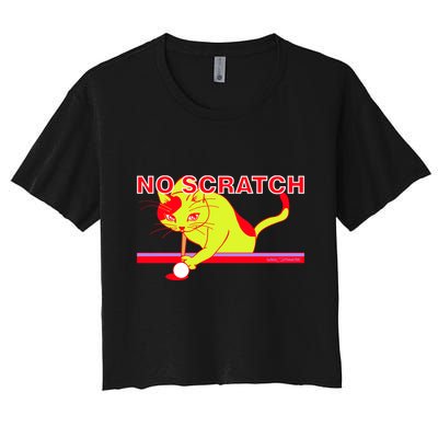 No Scratch Billiards Cat Pool Table Meaningful Gift Crop Top