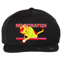 No Scratch Billiards Cat Pool Table Meaningful Gift Wool Snapback Cap