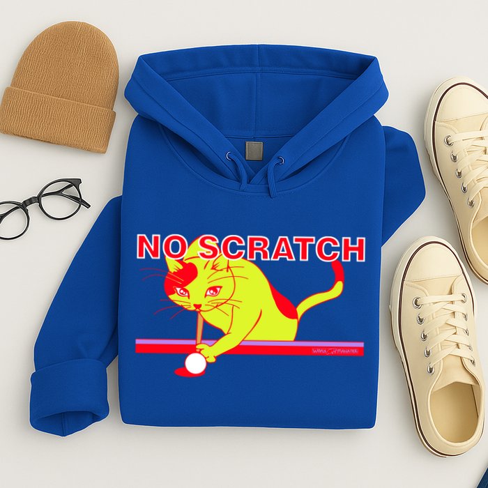 No Scratch Billiards Cat Pool Table Meaningful Gift Hoodie