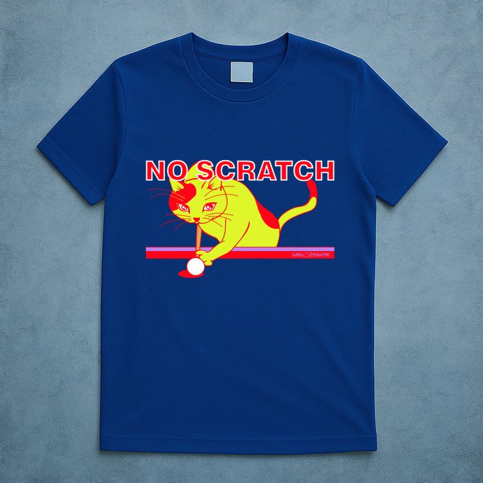 No Scratch Billiards Cat Pool Table Meaningful Gift T-Shirt