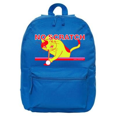 No Scratch Billiards Cat Pool Table Meaningful Gift 16 in Basic Backpack
