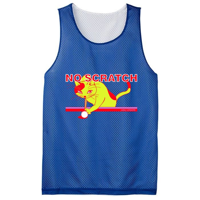 No Scratch Billiards Cat Pool Table Meaningful Gift Mesh Reversible Basketball Jersey Tank