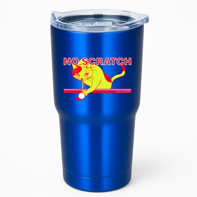 No Scratch Billiards Cat Pool Table Meaningful Gift Tumbler