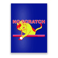 No Scratch Billiards Cat Pool Table Meaningful Gift Poster