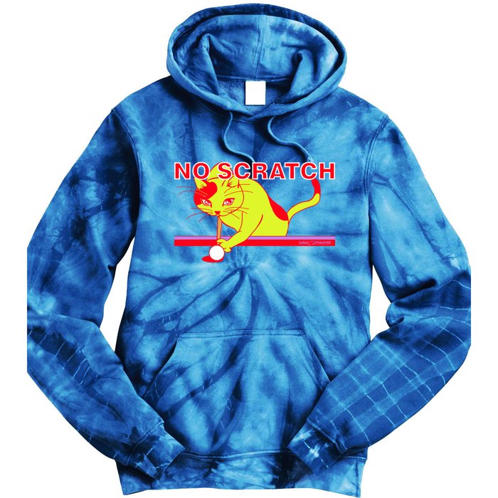 No Scratch Billiards Cat Pool Table Meaningful Gift Tie Dye Hoodie