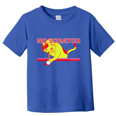 No Scratch Billiards Cat Pool Table Meaningful Gift Toddler T-Shirt