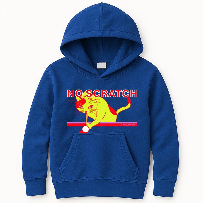 No Scratch Billiards Cat Pool Table Meaningful Gift Kids Hoodie