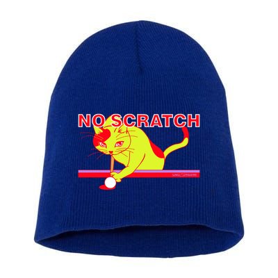 No Scratch Billiards Cat Pool Table Meaningful Gift Short Acrylic Beanie