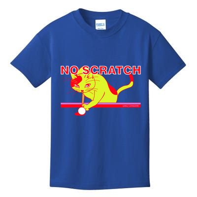 No Scratch Billiards Cat Pool Table Meaningful Gift Kids T-Shirt