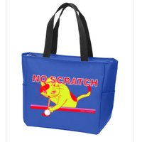 No Scratch Billiards Cat Pool Table Meaningful Gift Zip Tote Bag