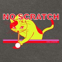 No Scratch Billiards Cat Pool Table Meaningful Gift Cotton Canvas Backpack