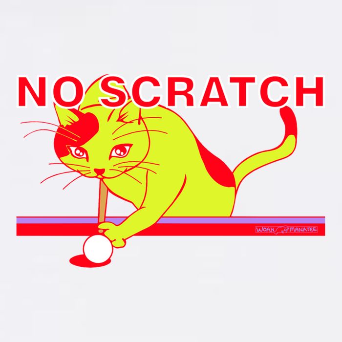 No Scratch Billiards Cat Pool Table Meaningful Gift Garment-Dyed Sweatshirt