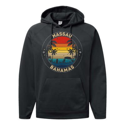 Nassau Souvenir Bahamas Reminder Performance Fleece Hoodie