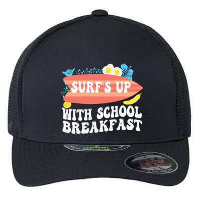 National School Breakfast Week Surfs Up Flexfit Unipanel Trucker Cap