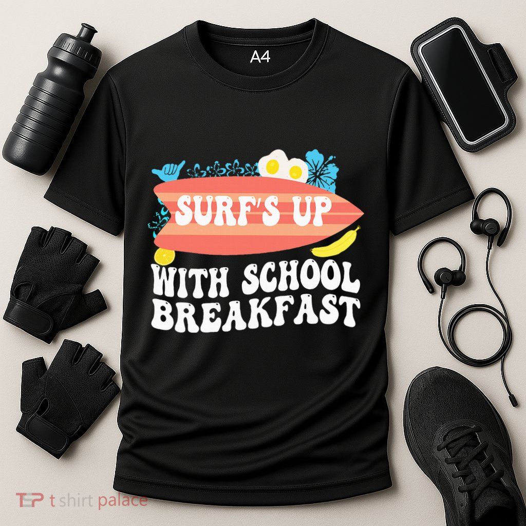 National School Breakfast Week Surfs Up Performance Shirt