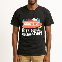 National School Breakfast Week Surfs Up Tall T-Shirt