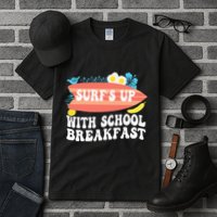 National School Breakfast Week Surfs Up Tall T-Shirt