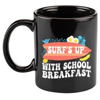 National School Breakfast Week Surfs Up 11oz C Handle Ceramic Mug