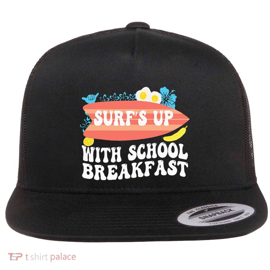 National School Breakfast Week Surfs Up Flatbill Hat