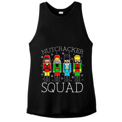 Nutcracker Squad Ballet Matching Family Christmas Wo Girl Ladies PosiCharge Tri-Blend Wicking Tank