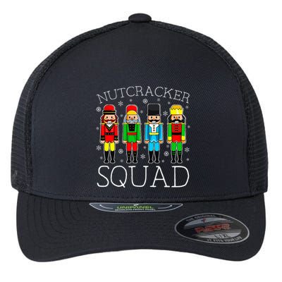 Nutcracker Squad Ballet Matching Family Christmas Wo Girl Flexfit Unipanel Trucker Cap